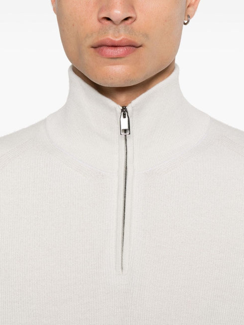 zip-up pullover